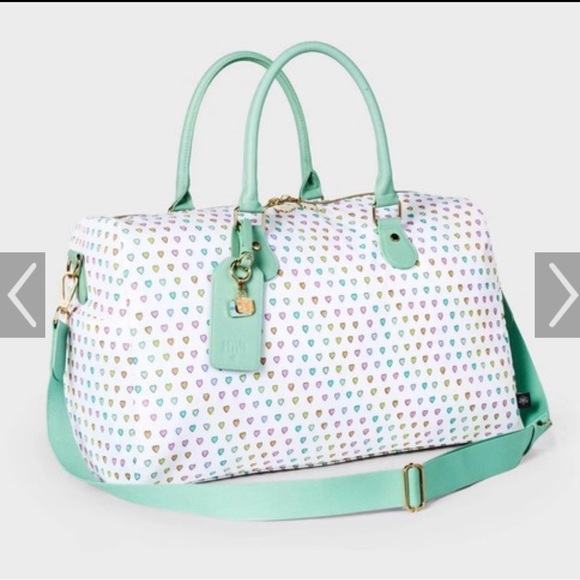Roller Rabbit Handbags - Roller Rabbit Target disco hearts wave duffel bag